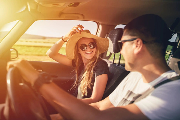 viajando de carro