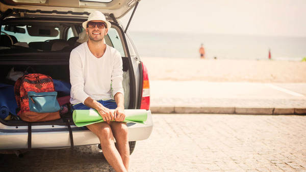 viajar,carro, praia